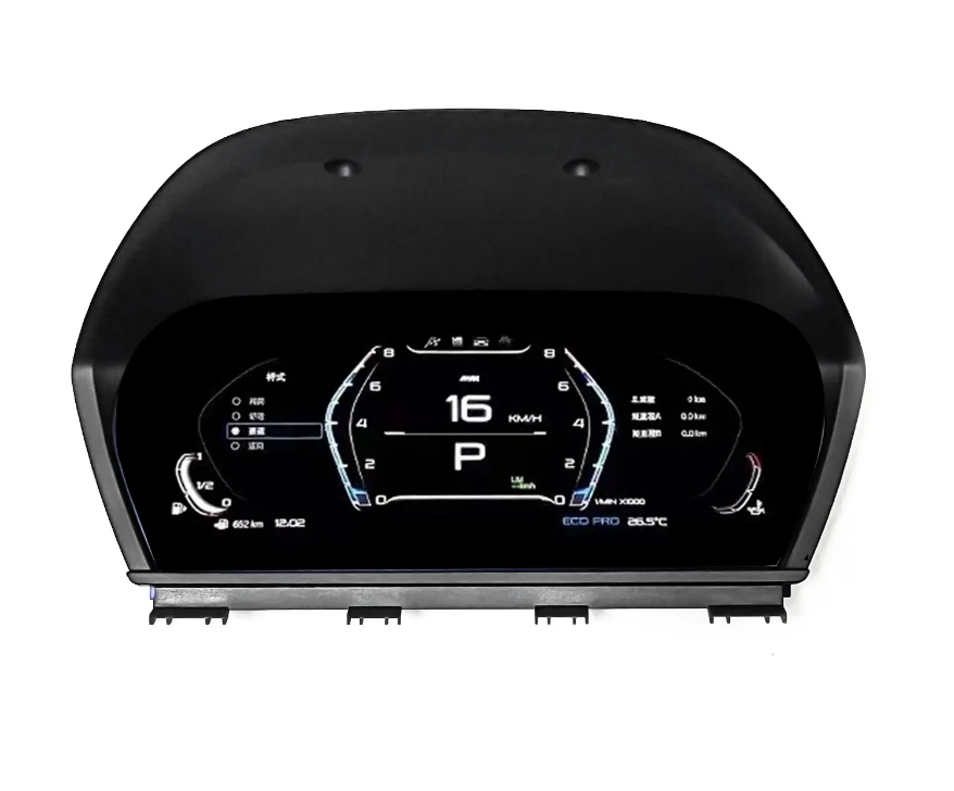 BMW X1 F48 Cluster Dashboard Instrument Full Screen speedometer