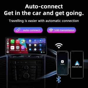 Mini Apple CarPlay Wireless Adapter Car Play Dongle Bluetooth WiFi Fast Connect Plug and Play for OEM Car with Wired CarPlay