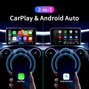 Mini Apple CarPlay Wireless Adapter Car Play Dongle Bluetooth WiFi Fast Connect Plug and Play for OEM Car with Wired CarPlay